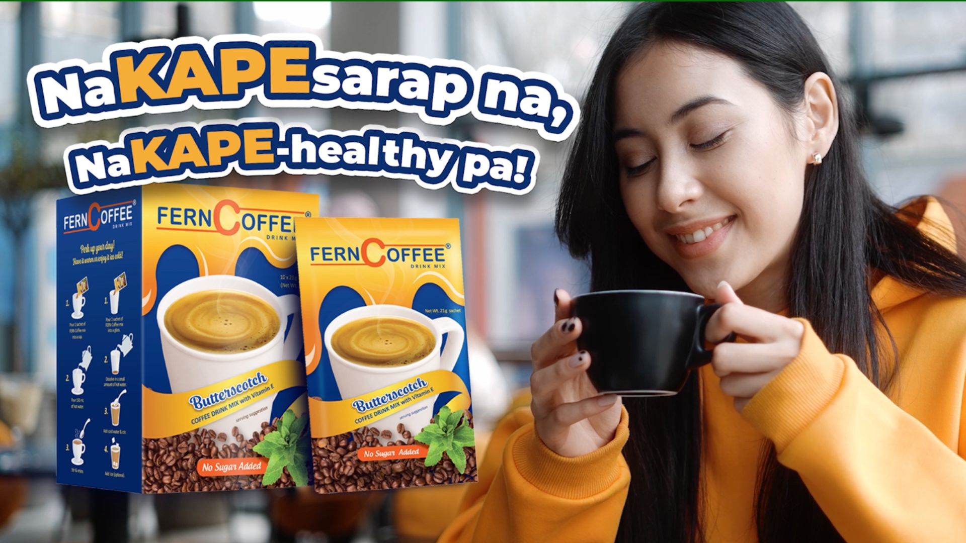 Fern-Coffee Butterscotch with Stevia