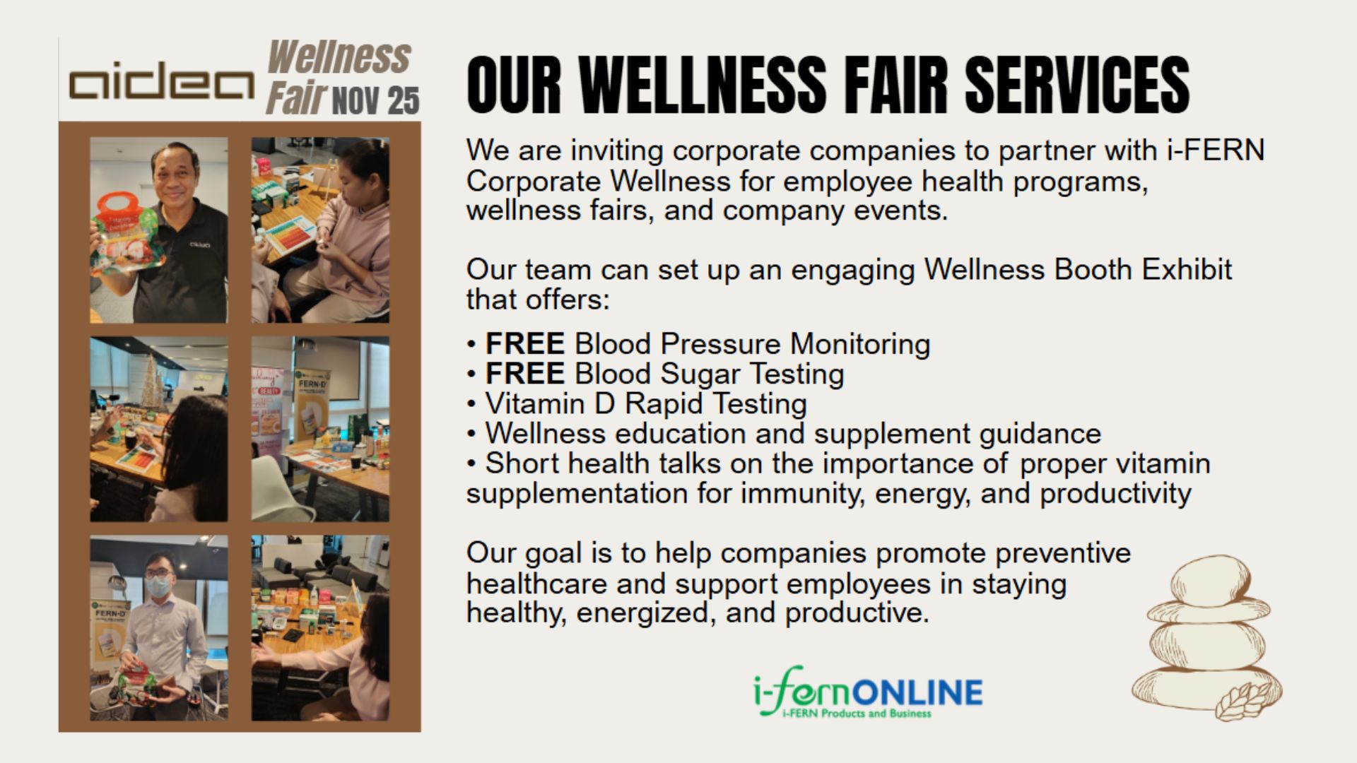 i-FERN Corporate Wellness Fair